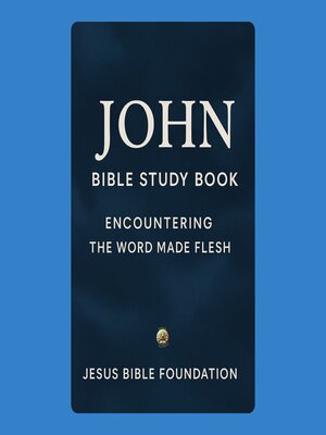 cover image of John Bible Study Book